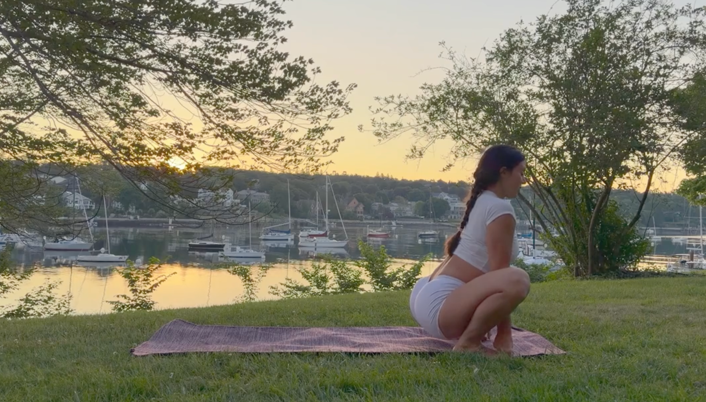 Teacher Emily Baltzer in Malasana